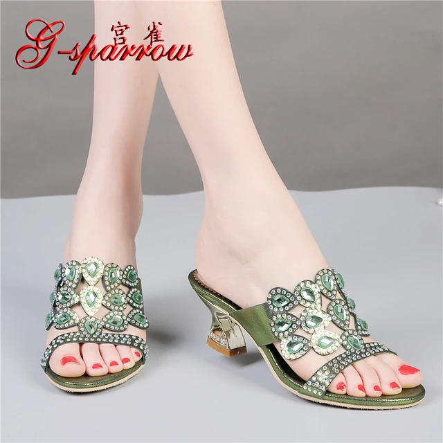 Fahison Girls Heeled Sandals 2023 Cheap Prcie Green Leather Peep Tor Lace  up Sandals - China Leather Sandals and Lady Sandals price |  Made-in-China.com