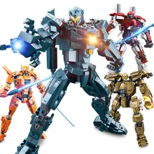 Pacific Rim 2 series Action Figure building blocks children assemble bricks toys models compatible With legoings star wars series the republic cruiser war 7665 building blocks 963pcs bricks compatible with legoings toys