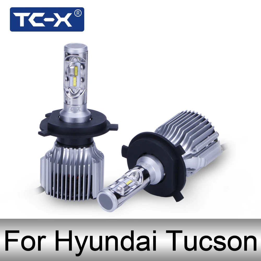 

TC-X Auto Replacement LED Bulb For Hyundai Tucson(jm) 2008 880 H27 H4 H1 LED High Low Beam Foglight Headlamp 2004 2005 2006-2010