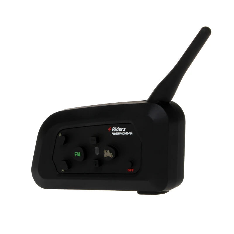  VNETPHONE V4 Motorcycle Intercom Bluetooth Helmet Intercom Headset 4 Riders Waterproof Support Inte