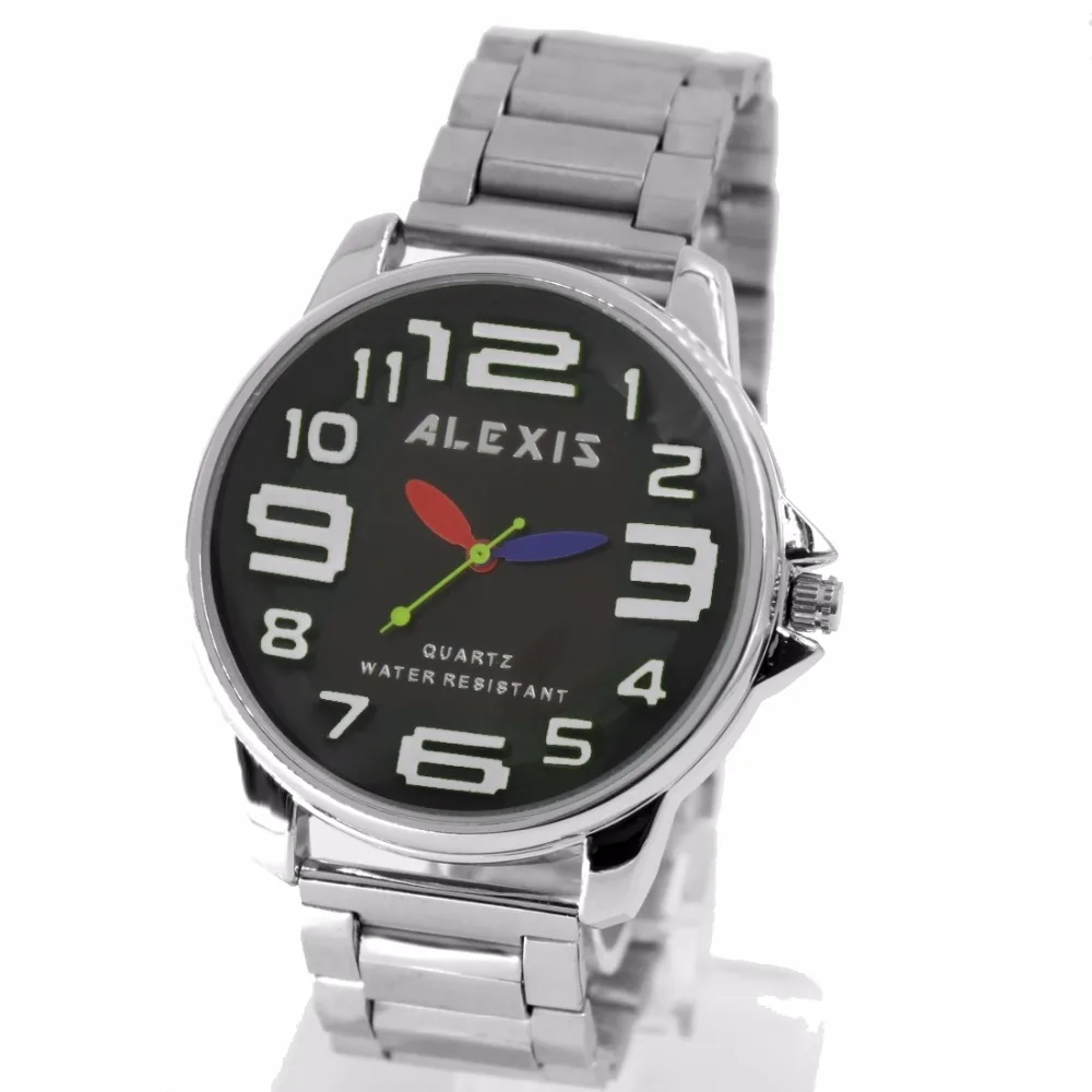 Alexis Unisex Analog Quartz Round Watch Japan PC21J Movement Matt