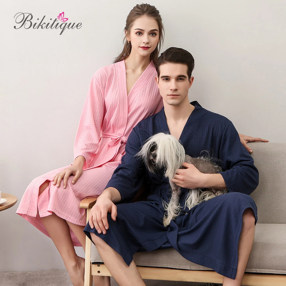 Extra Long Plus Size Kimono Robe Cotton Bathrobes Men Sleepwear Men Nightgowns Homewear Pijama Long Sleeved Robe peignoir homme