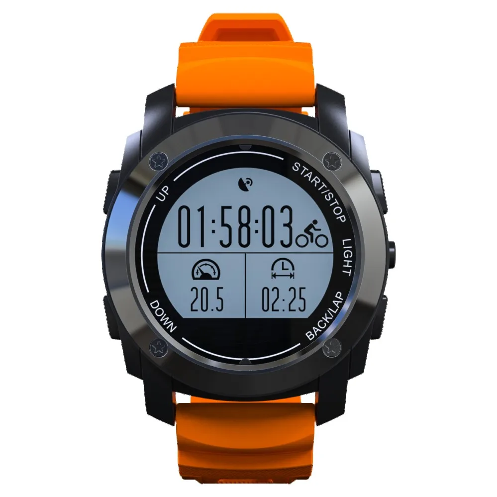 Смарт часы Smartch S928 водонепроницаемые GPS спортивные пульсометр скорость наружного