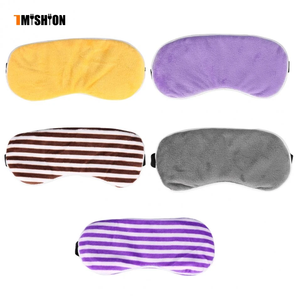 Sleep Mask USB Heating Steam Eyeshadow Lavender Eye Mask Anti Dark
