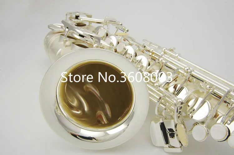Китайский Тайвань Cadeson OMA-RRS альт саксофон матовый посеребренный E плоский латунный альт саксофон инструменты