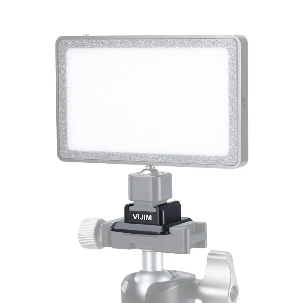 BEESCLOVER VIJIM VK-1 Камера головка штатива быстросъемная площадка Холодный башмак Quick Release Plate r25