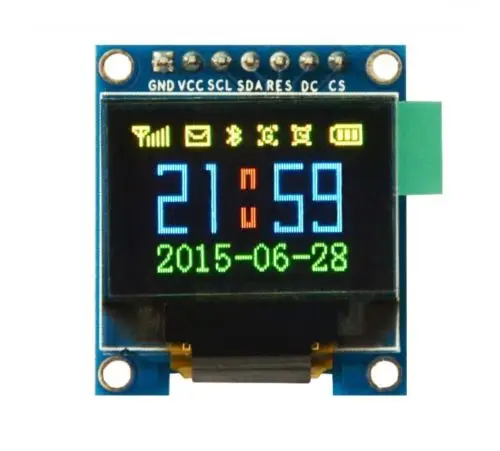 0,95 дюймов SPI полный цветной oled-дисплей SSD1331 96X64 Разрешение для Arduino