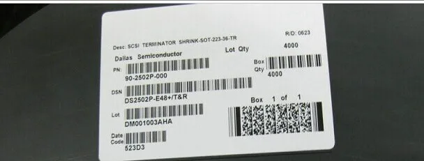 

Дополнительная память DS2502P DS2502P + TR EPROM 1Kb