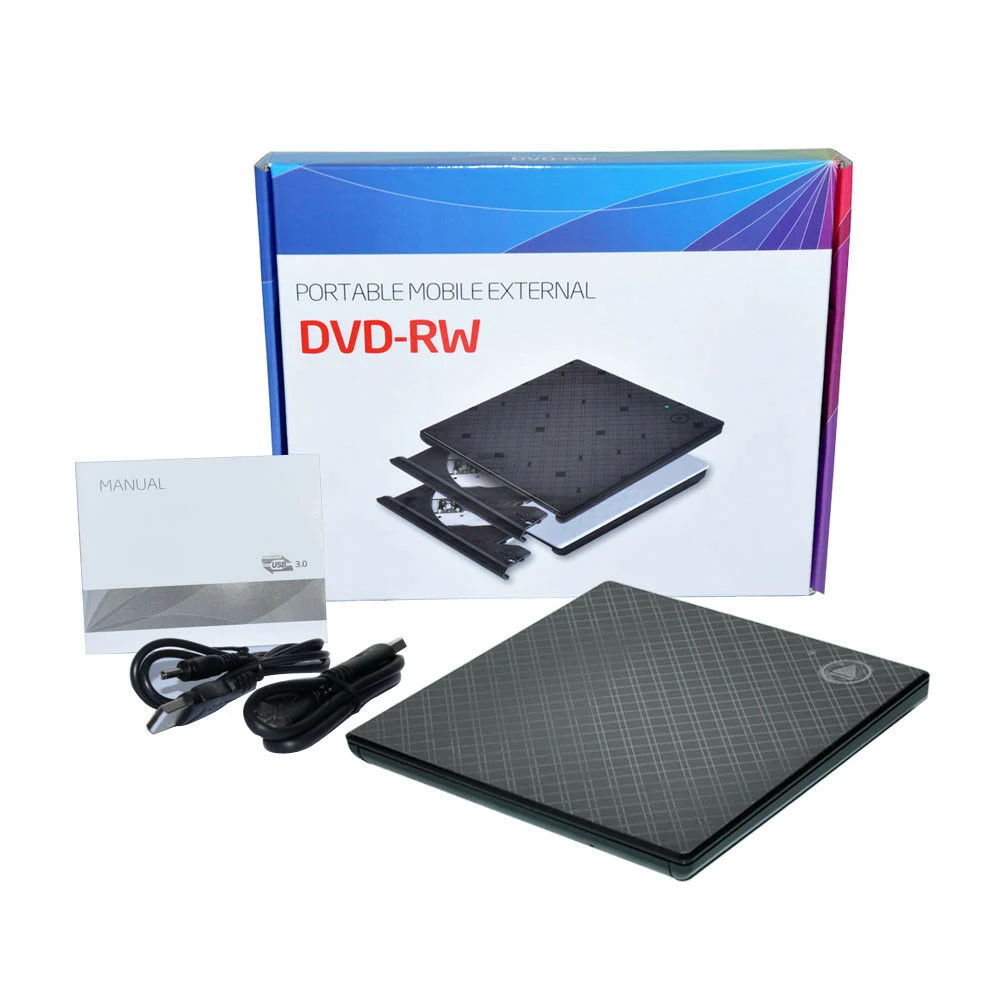 Сенсорный контроль USB3.0 Bluray Внешний Оптический привод 3D плеер BD RE рекордер