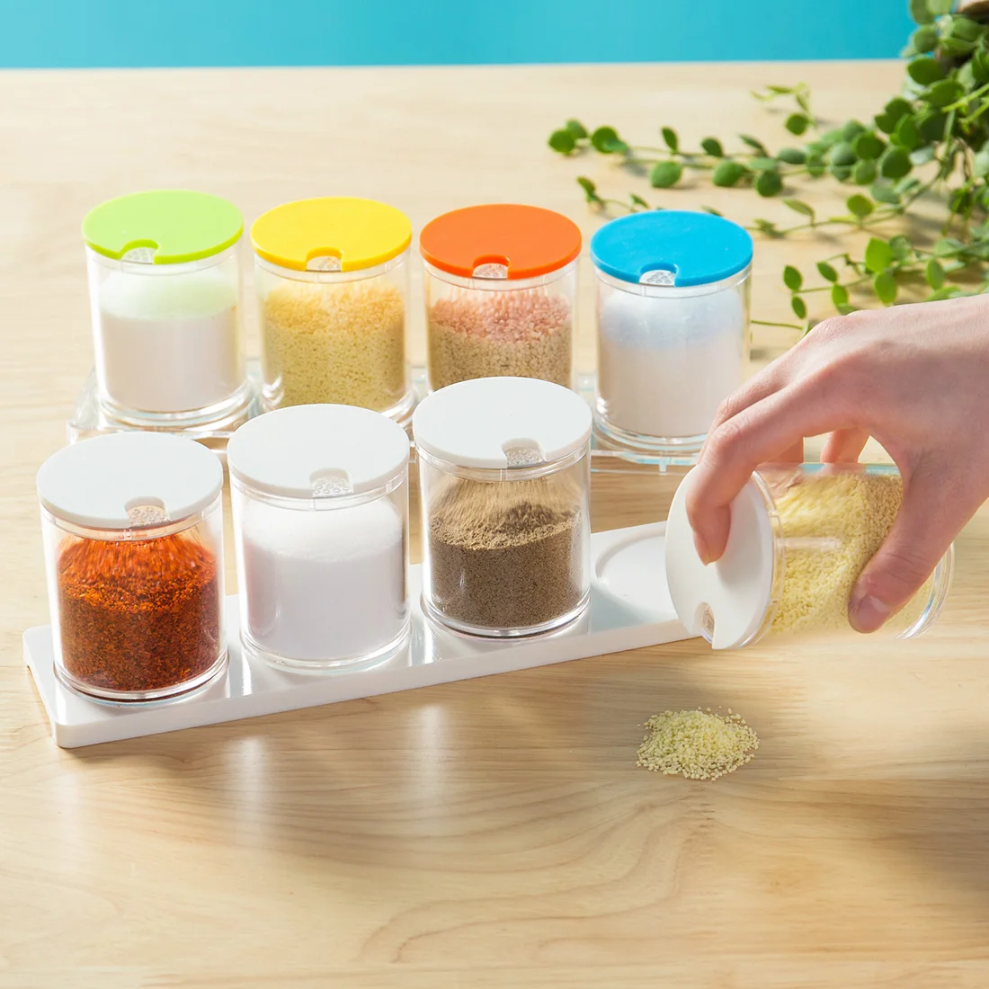 Online kopen wholesale kruiderij dispenser uit china kruiderij ...