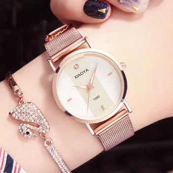 

2018 Luxury Watches Women Fashion Ladies Dress Wristwatches Leather Casual Quartz Waterproof Female Clock relogios Drop Shipping