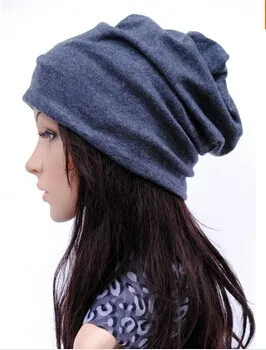 Модные осенние и зимние шапки для женщин шапки глушитель шарф двойного назначения шапка покрытие хип-хоп Шапка-тюрбан