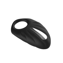 Control Penis Delay Ejaculation Cock Vibrating Ring Dual Penetration G spot Stimulator Dildo Vibrator Sex Toys