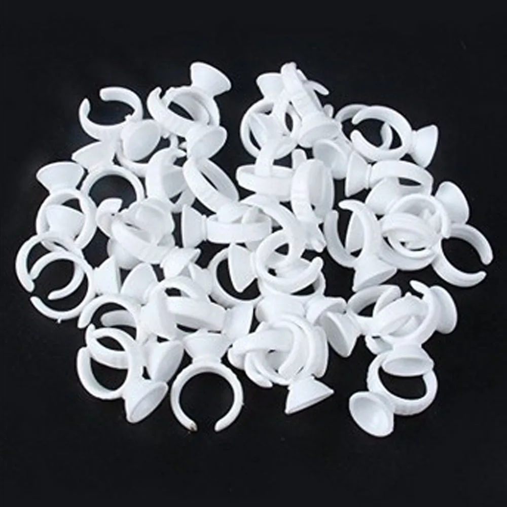 Wholesale 5000pcs Disposable Eyelash Extension Glue holder 100pcs/Pack