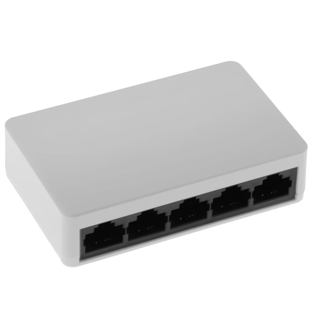 5-port Mini 10/100Mbps Desktop Fast Ethernet Network Switching Hub