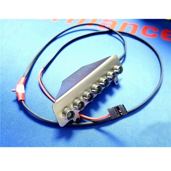 

7 LED Taillight Bar 1 Set For Traxxas UDR Unlimited Desert Racer RC Car 5mm LED Light Bar Taillight Tail Lamp Switch Red