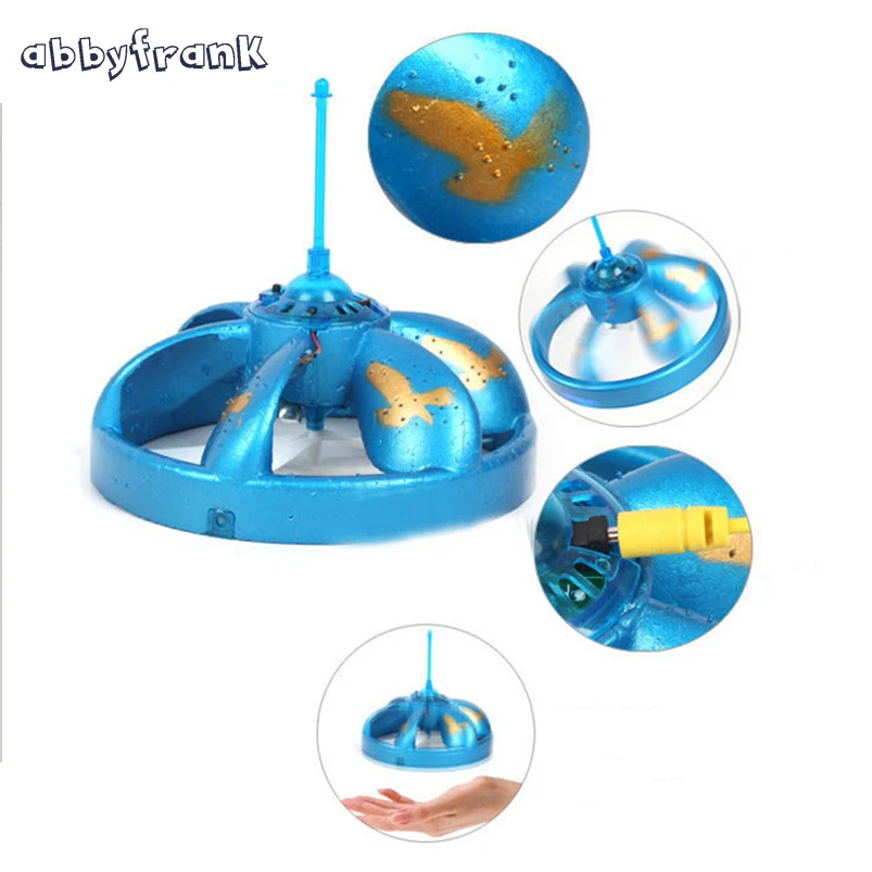 Abbyfrank UFO Flying Toy Electric Suspension Induction Hovering