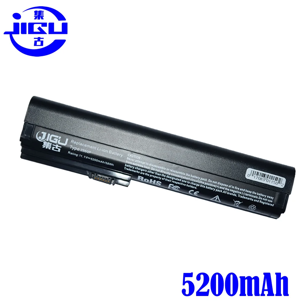 Аккумулятор JIGU для ноутбука Hp EliteBook 2560p 2570P p с аккумулятором ноутбуков |battery for