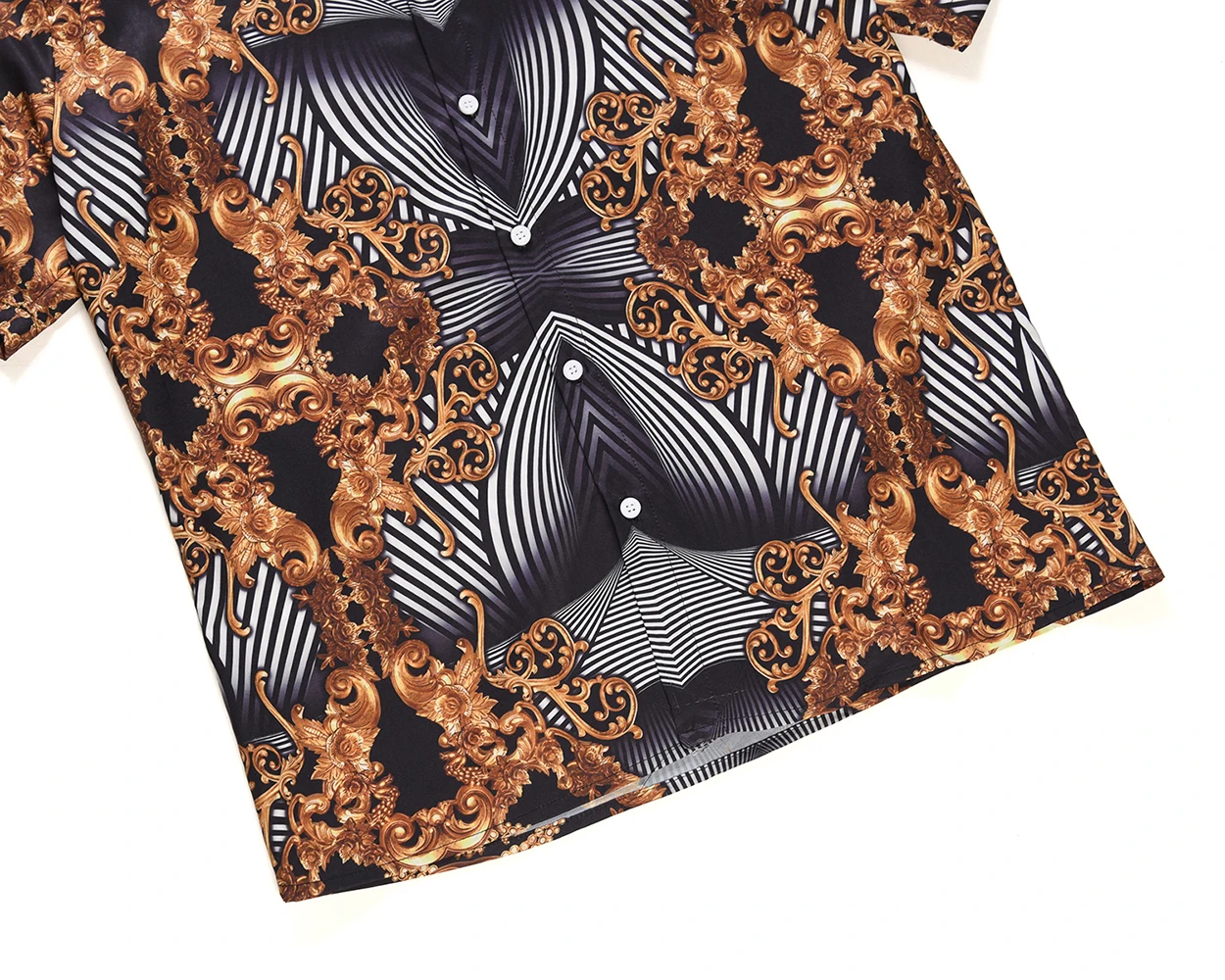 Retro Hawaiian Beach Short Sleeve Shirt Men 2019 Summer Fashion Palm Tree Print Tropical Aloha Shirts 5