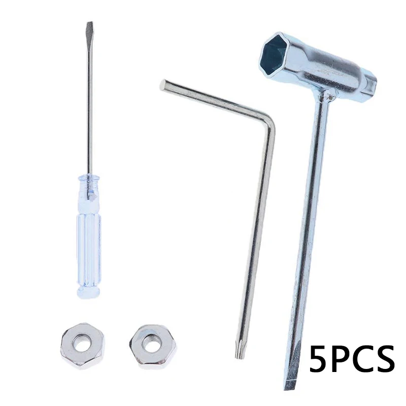 

5pcs/Set Spark Plug Wrench Bar Nuts Carb Screwdriver for STIHL Chainsaw Tool