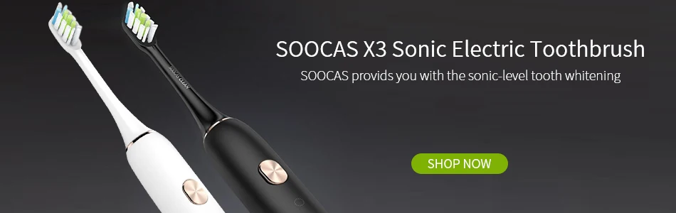 Soocas X3 X1 X5 головки зубных щеток Soocare Сменная головка Соник электрическая щетка чистая головка 2 шт акустическая волна для youpin