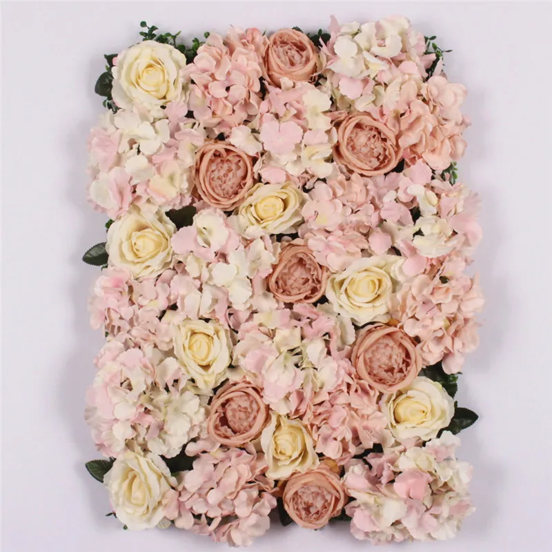 40 см* 60 см Искусственный цветок розы настенный Свадебный креативный фон стены деко поддельный цветок отель Добро пожаловать праздник деко - Цвет: Q