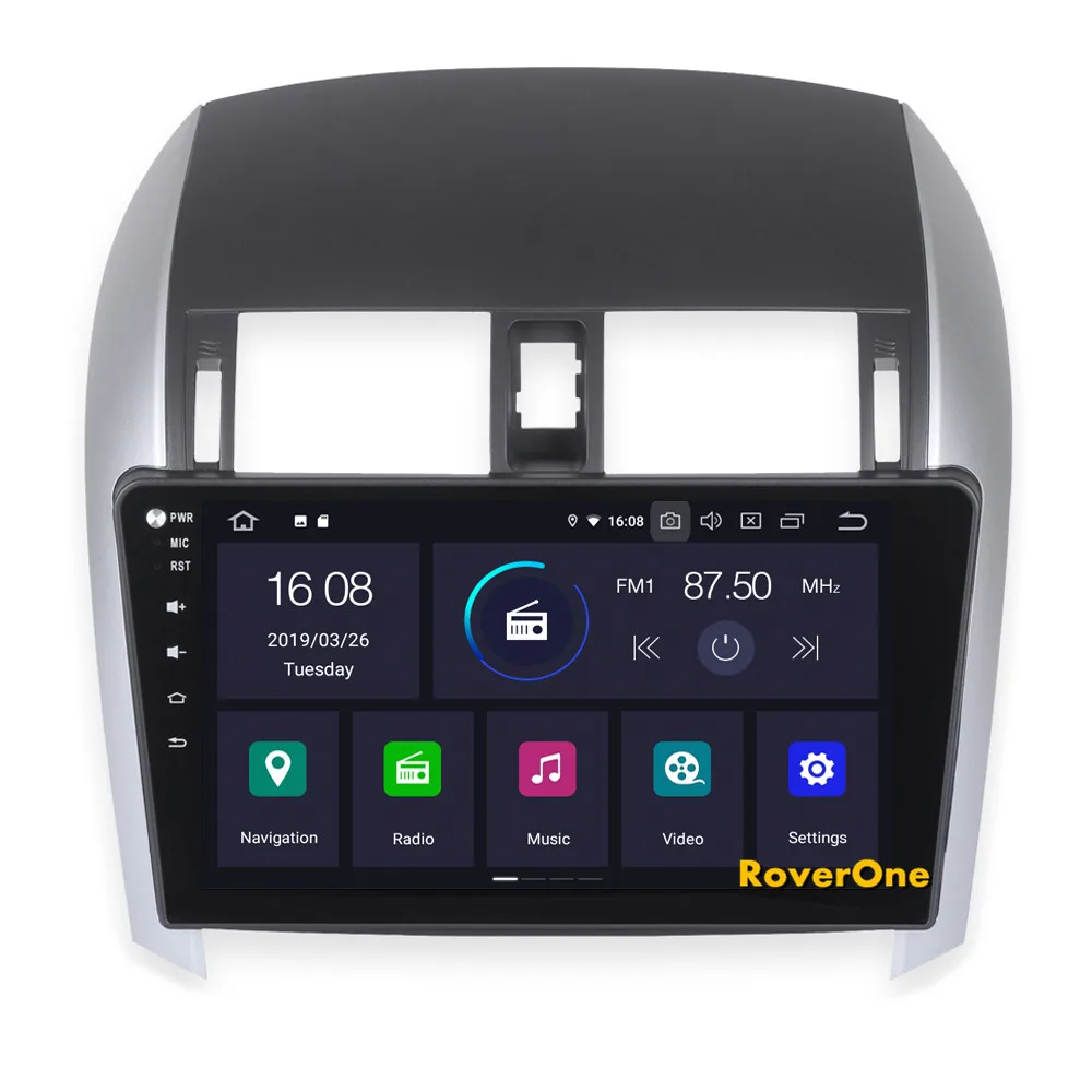 Cheap RoverOne For Toyota Corolla 2007 - 2012 Android 9.0 Autoradio Car Multimedia Player Radio GPS Navigation Head Unit NO DVD 5