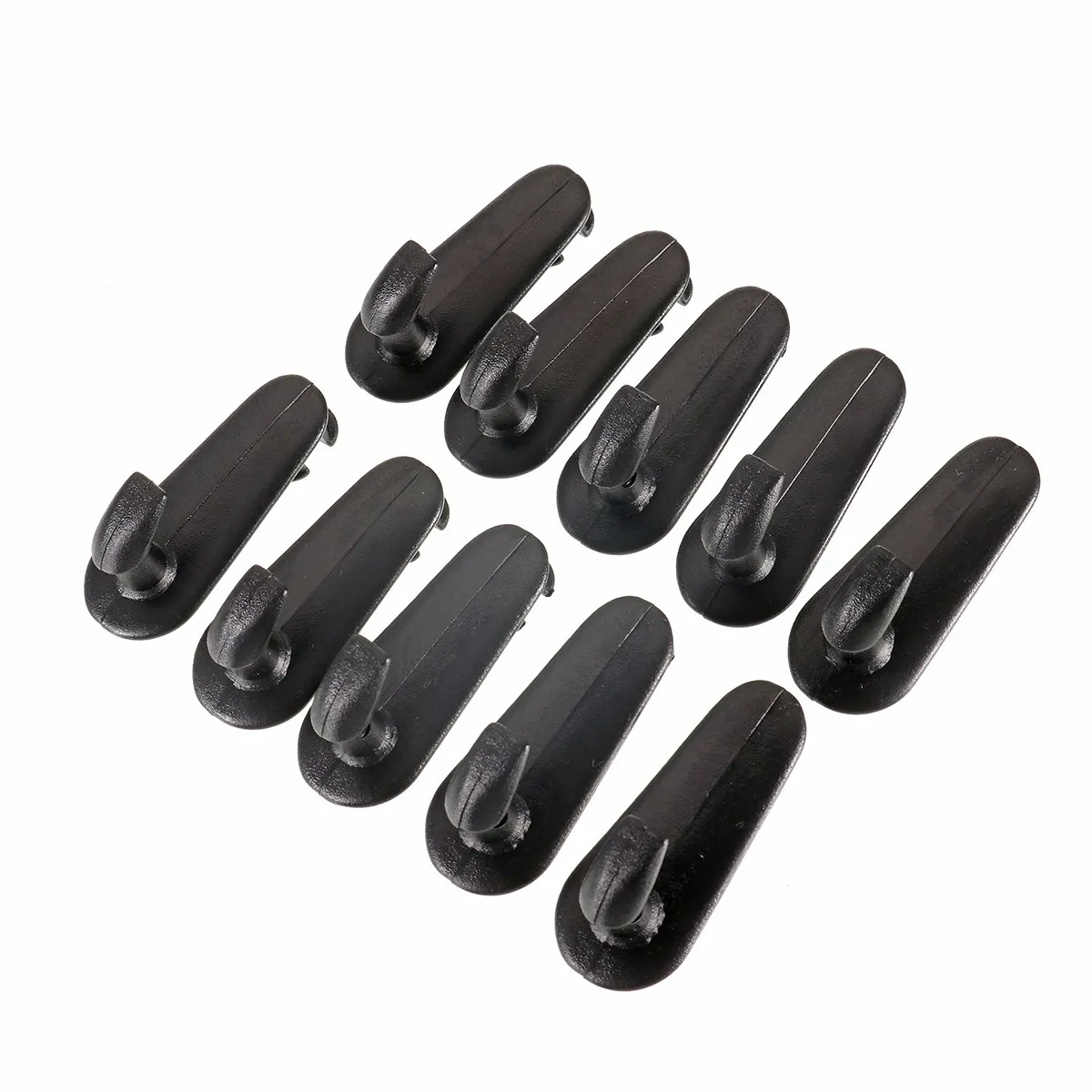 

10pcs Car Fixed Snap Skid Carpet Mats Plastic Fasteners Clips Base Fastener Buckle for Toyota Corolla Highlander Vios 2011