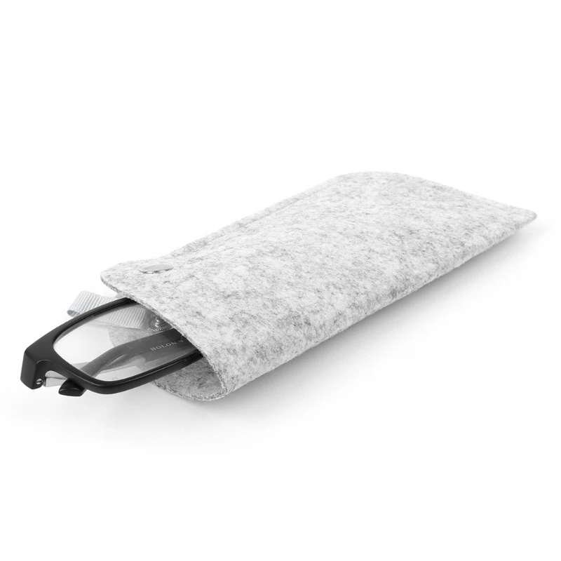 

Glasses Bag Chemical Fiber Felt Soft Brief Pouch Sleeves Sunglasses Reading Case