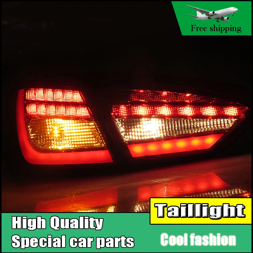 Car Styling Tail Light Case For Ford Focus Sedan Taillights 2012 2014 LED Tail Lamp Rear Lamp