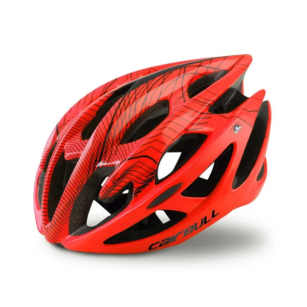 CAIRBULL велосипедный шлем сверхлегкий для езды на велосипеде шлем Горная дорога MTB велосипедный защитный шлем для мужчин и женщин размер M L - Цвет: Оранжевый
