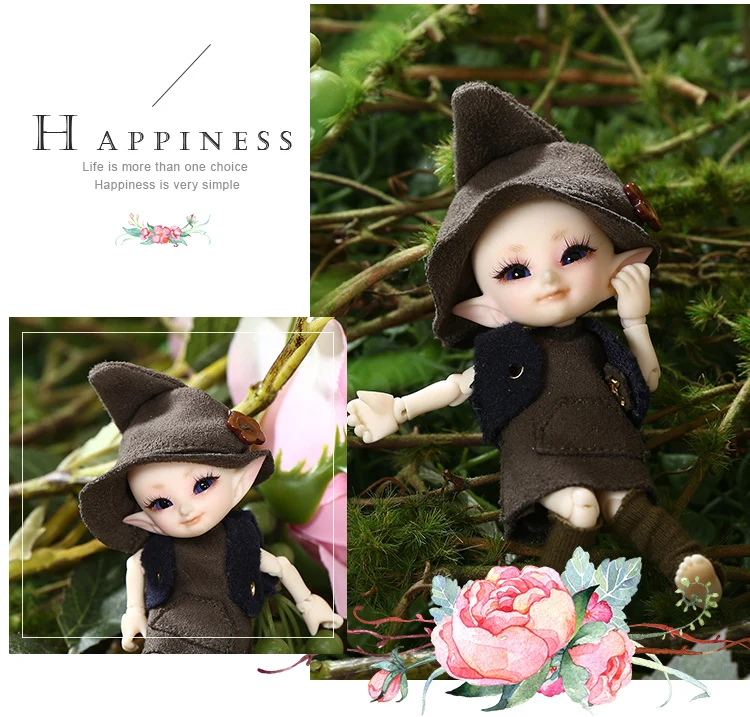 Fairyland Realpuki Tyni 1/13 BJD куклы Смола SD игрушки для детей друзья Сюрприз подарок