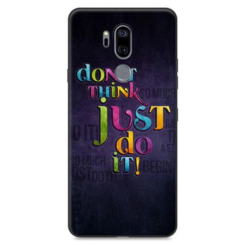 Чехол ThinQ для LG G7 Мультяшные мягкие силиконовые чехлы из ТПУ телефонов G 7 чехол