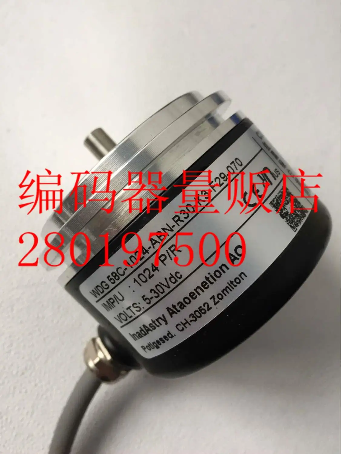 

[BELLA] 58C-1024-ABN-R30-K3-F29-070 WDG new German technology high precision encoder