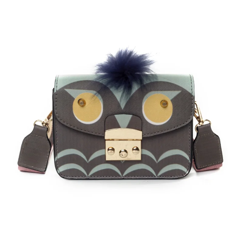 Crossbody Bags for Women Fashion Wide Shoulder Strap Fur Ball Decoration Ladies Bag Casual Shoulder Messenger PU Leather Bags