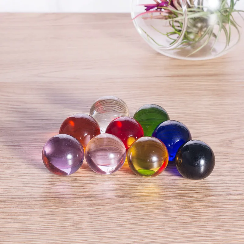 

30 mm Crystal Glass Lens Ball Feng Shui Miniature Sun Catchers Ball Junior Photographer Photography Props Home Art Decor Globe