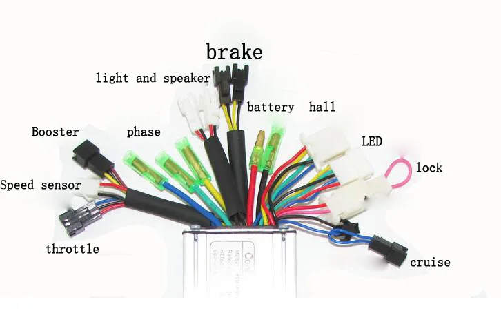 Top Electric vehicle controller 24V250W controller / brushless controller / folding bicycle controller 1