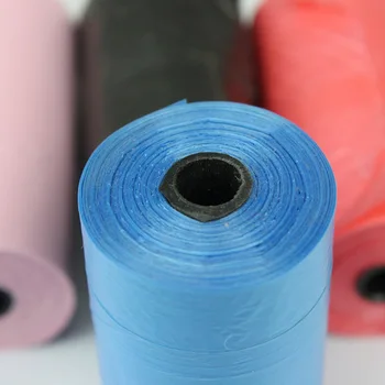 

20 Rolls 400Pcs Dog Cat Pet Waste Poop Poo Pick Up Clean-Up Bags Blue Disposable Household Plastic Garbage Bags