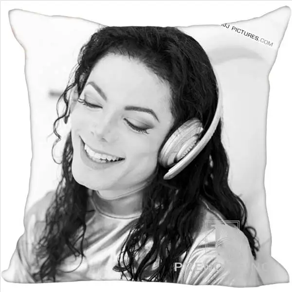 

Custom Decorative Pillowcase Michael Jackson@01 Square Zippered Pillow Cover Best Gift (One Side)180117#111