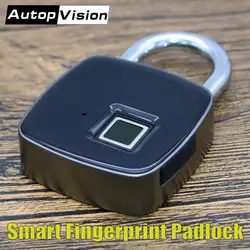 Смарт-fingerprint Lock P3 безопасности распознавания отпечатков пальцев Anti Theft замка Водонепроницаемый Keyless замка двери долгое время ожидания