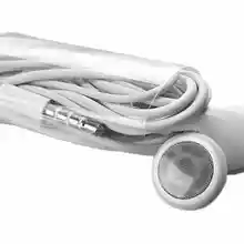 Белые наушники, гарнитура с микрофоном, гарнитура для iPod iPhone 4 4G 4S 5 6 6s 3,5 мм, хорошее качество, дешевая фабричная 300 шт