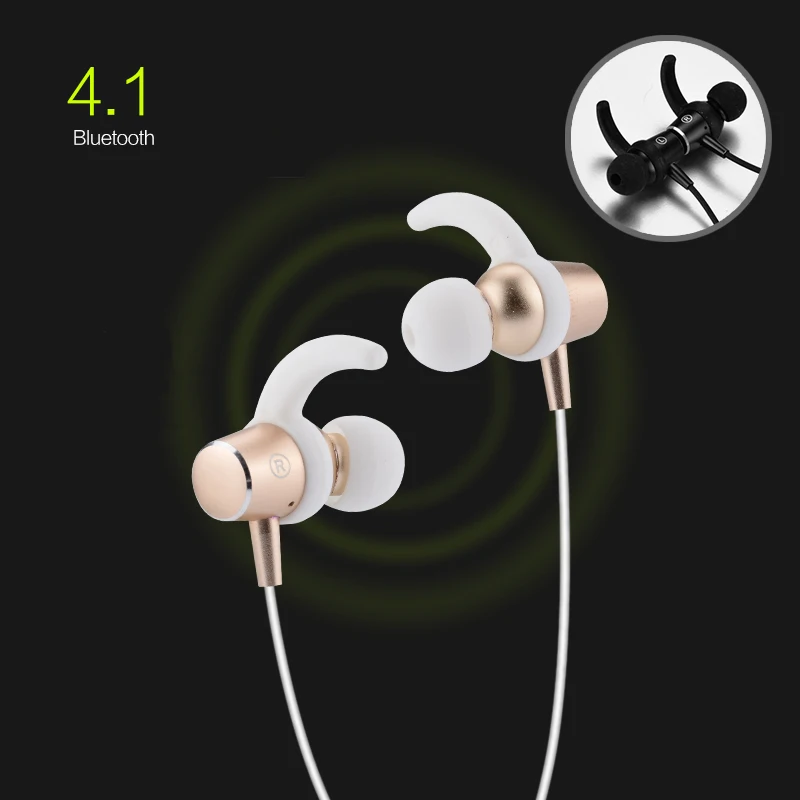 M2 1 Спортивные наушники Bluetooth Беспроводной Ушные крючки перетащить 2 голосовые