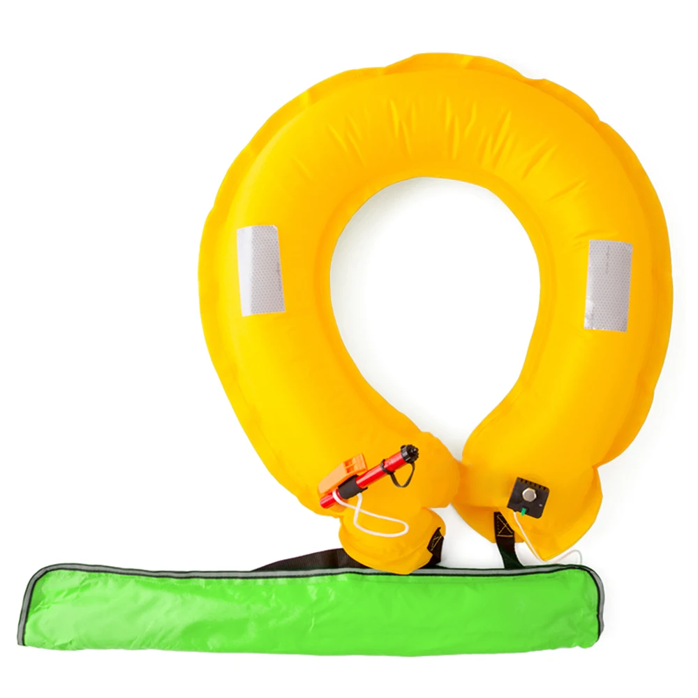 Ремень безопасности Автоматический надувной спасательный круг поясной ремень с отражающие ленты для посадки каякинга рыбалки