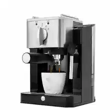 220 В полуавтоматическая 15Bar Эспрессо кофеварка паровой молочной пены кофе машина из нержавеющей стали Froth молоко для домашнего офиса с использованием