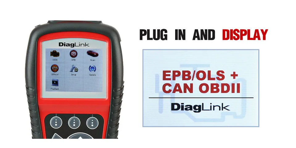 Autel Diaglink OBD2 EOBD автоматический диагностический инструмент OLS EPB ABS масло все системы сканер код ридер же функция как autel MD802