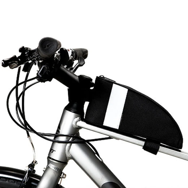 Discount 1 Pc Waterproof Road Bicycles Bags Top Tube Bag Cycling Bikes Front Girder Bag Mountain Bike Riding Equip Outdoor Sport 3