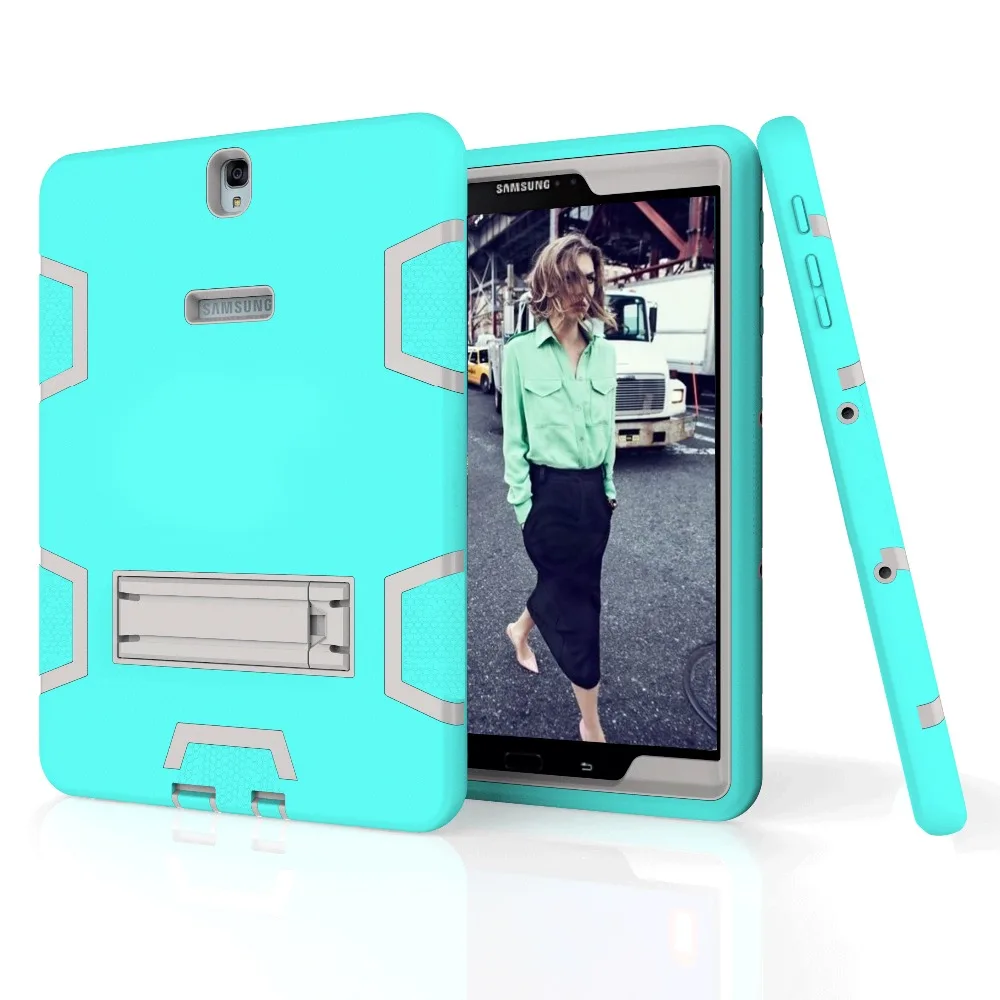 Case For Samsung Galaxy Tab S3 9.7 T820 T825 Cover Armor Shockproof Heavy Duty Silicone Hard Case Full Body Protector case (12)