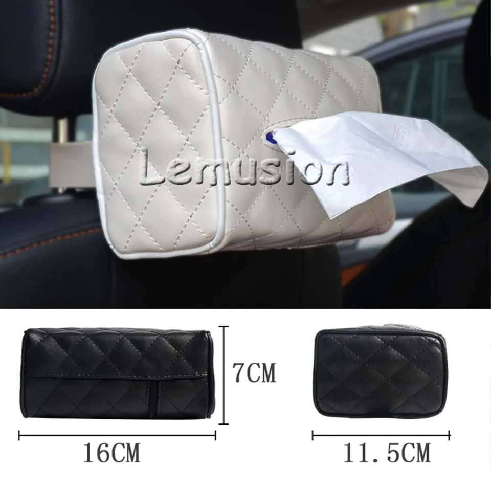 ZD 1 шт. автомобильные подвесные коробки для бумажных салфеток для Seat Leon Ibiza Renault Duster Megane 2 Logan Captur Clio Mazda 3 6 CX-5 аксессуары