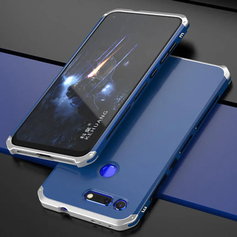 Чехол s для huawei Honor V20, чехол, жесткая задняя часть, ПК, металлический бампер, деловой чехол, чехол для телефона 6,4 ''для Honor V 20 PCT-AL10, металлический корпус