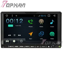 Topnavi 7 “800*480 4 ядра 16 г Android 6.0 автомобиль Радио стерео GPS навигации для Универсальный 2din автомобиля DVD мультимедиа аудио плеер